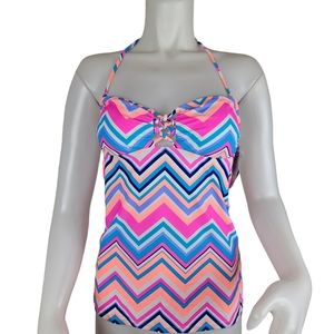 Arizona Multicolor Tankini NWT